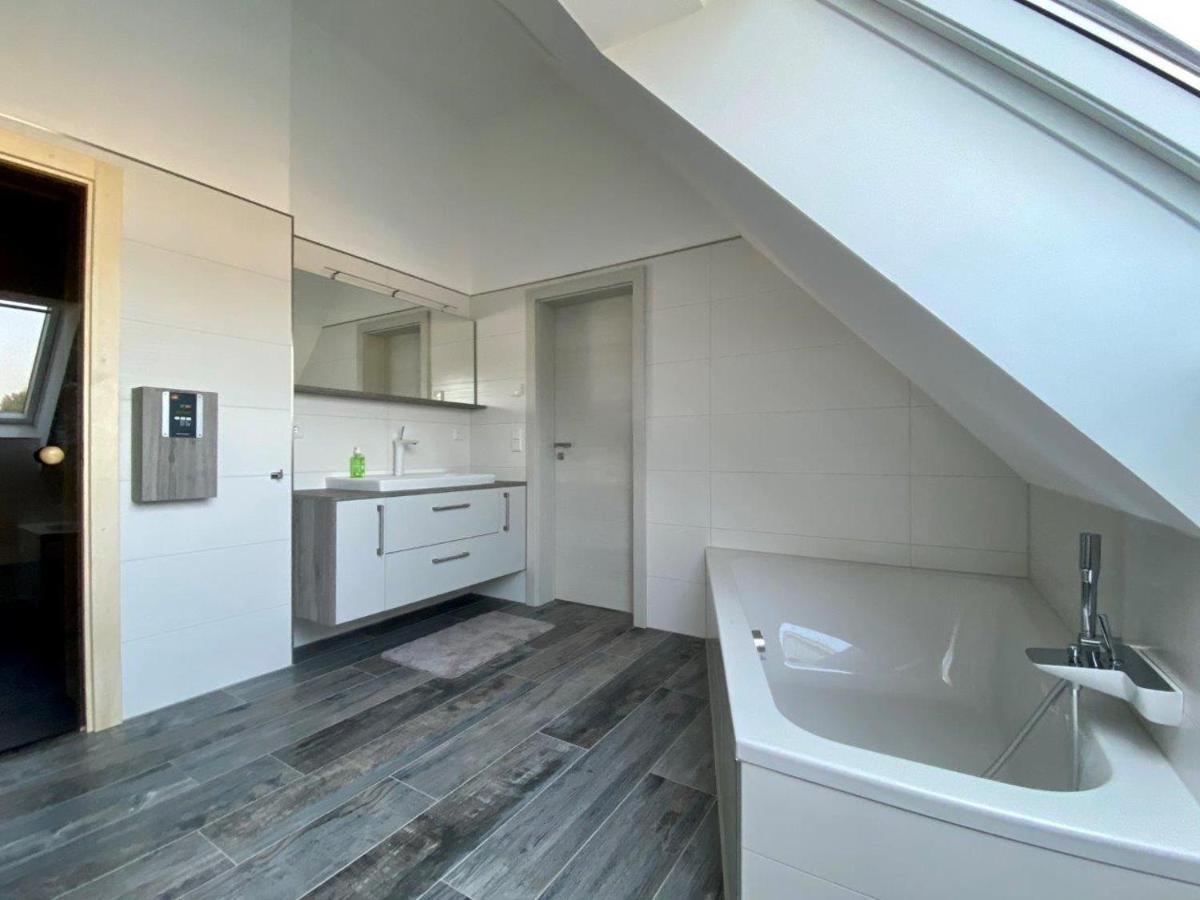 Ferienhaus Seestern Am Harkebruegger See Mit Sauna Und Kamin Barssel  Zewnętrze zdjęcie